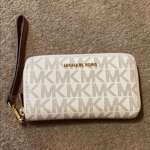 Michael Kors wallet with strap